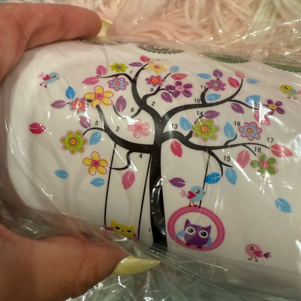 Colorful Tree and Owl wall stickers